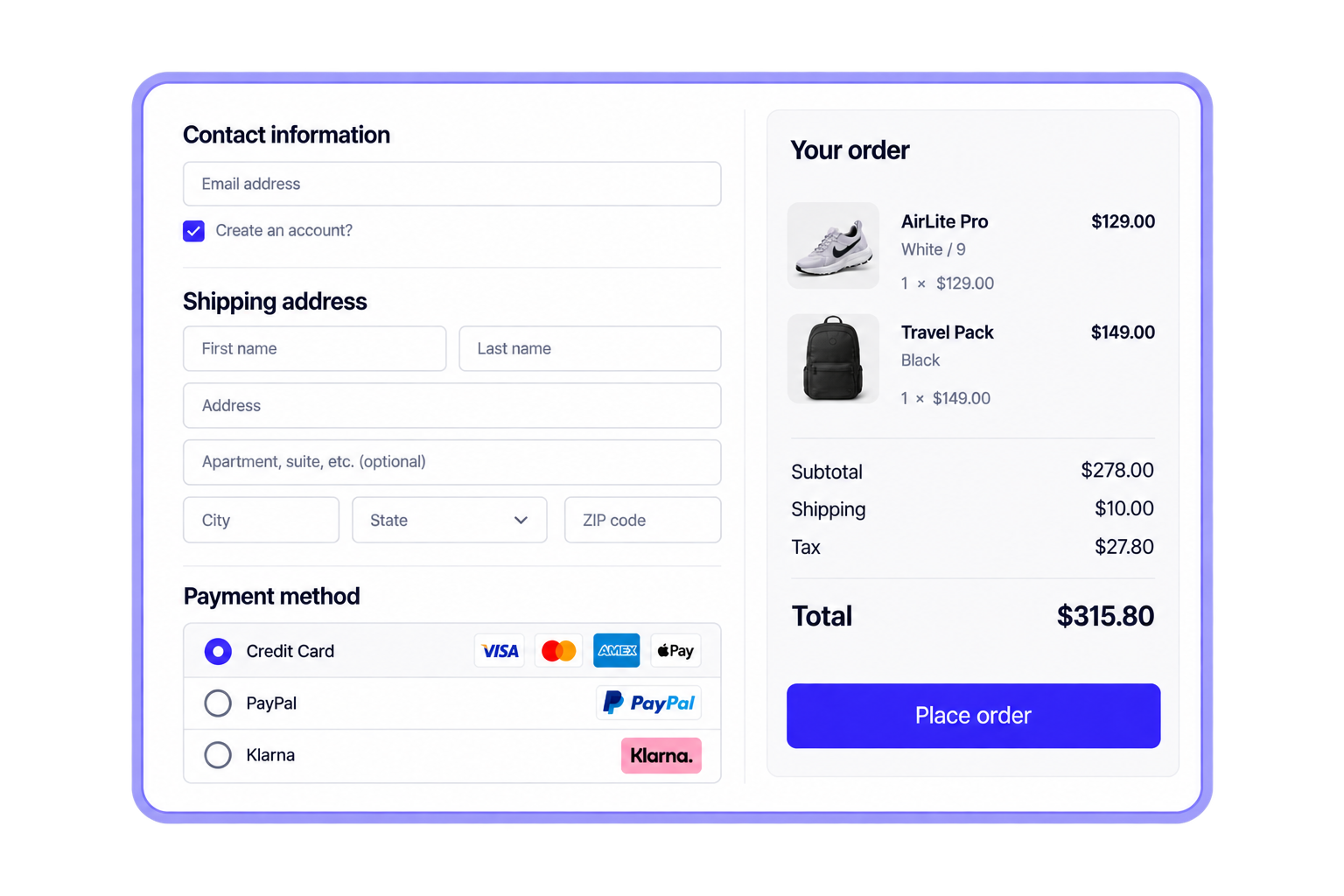 One page