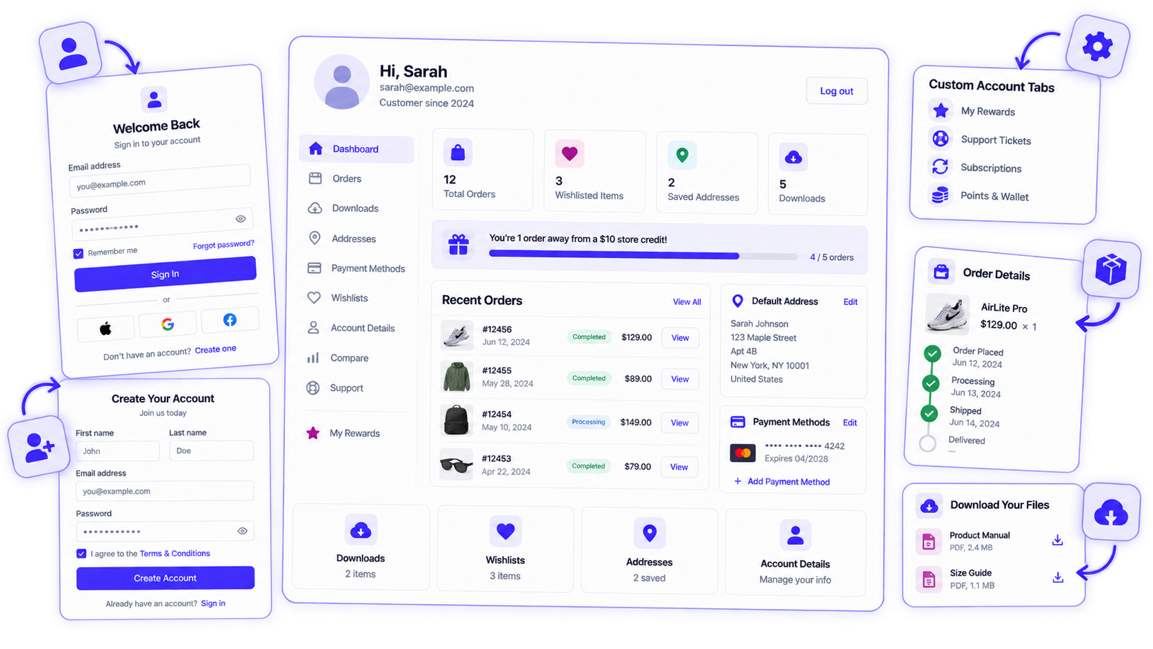 Bring login and My Account into the Divi Builder