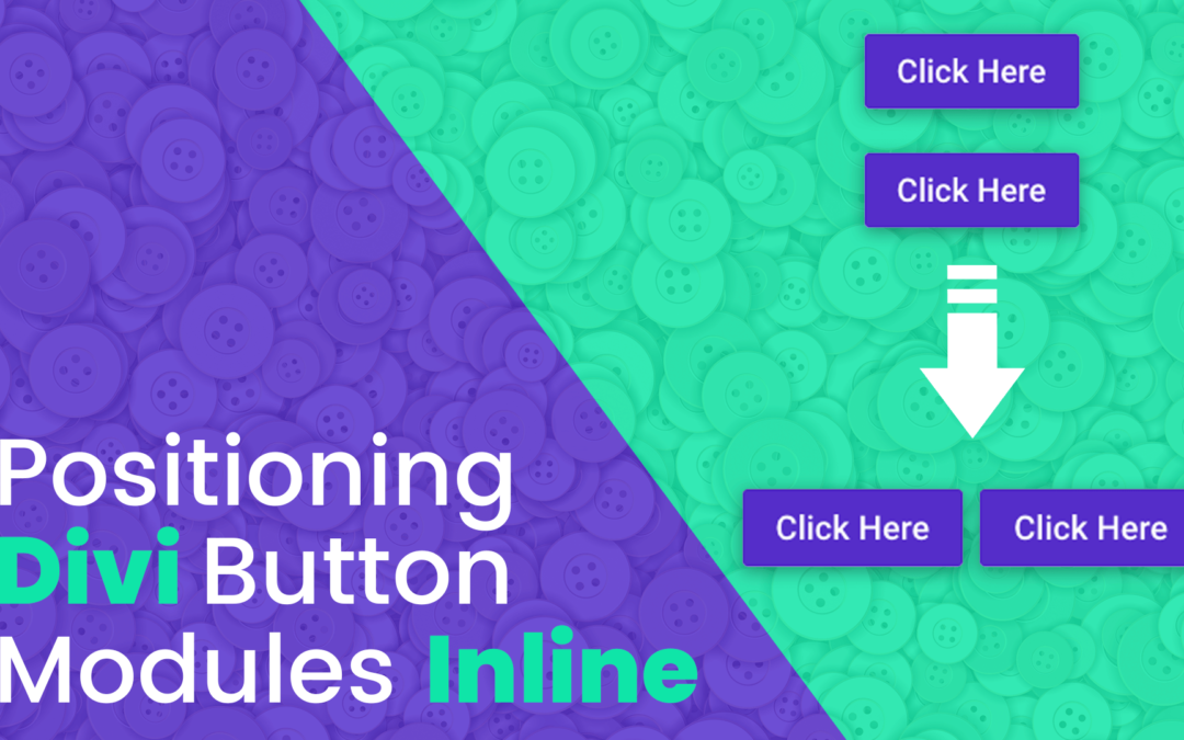 Add Two Divi Button Modules Inline Next to Each Other