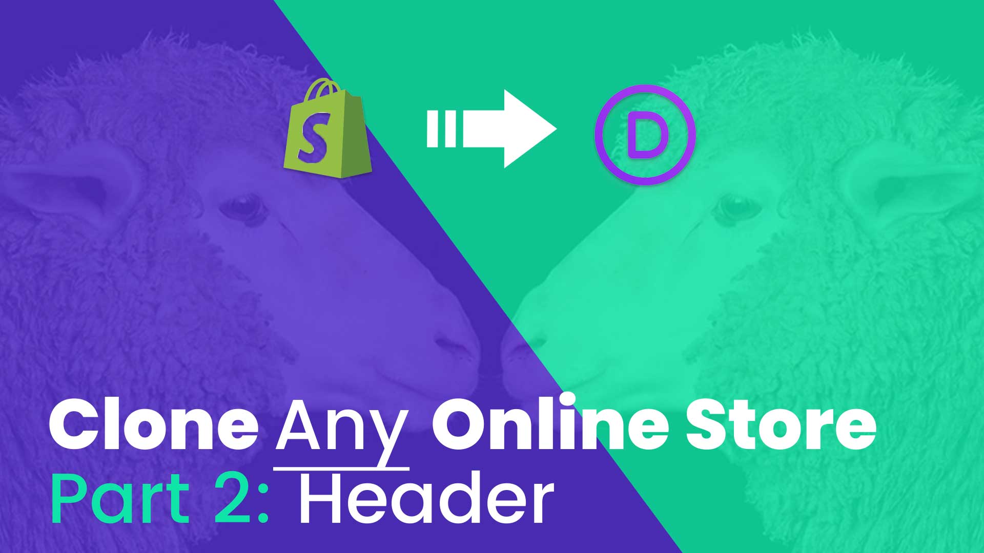 Clone Any Online Store Tutorial Series: Part 2 – Building the Header