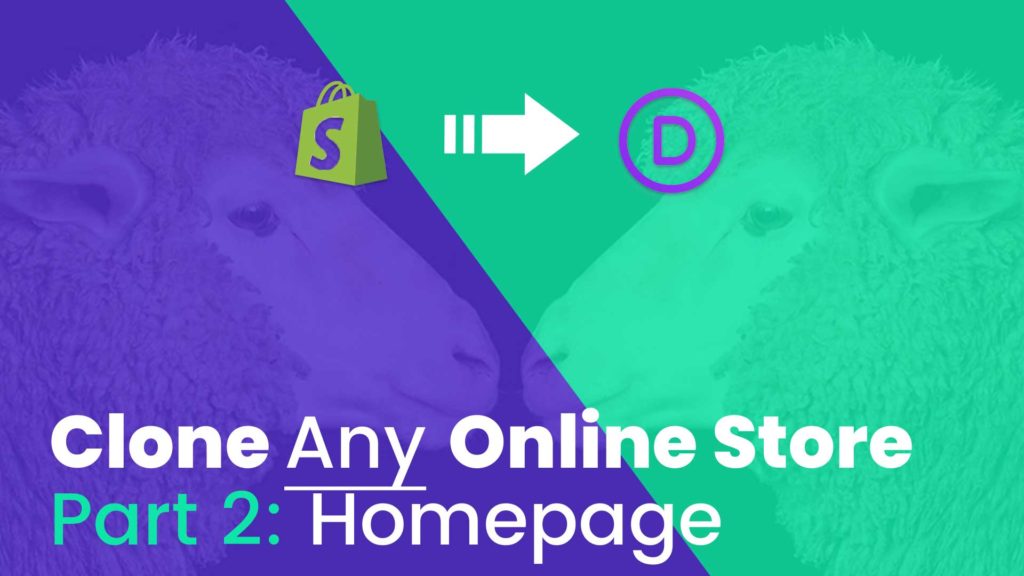 Clone Any Online Store Tutorial Series: Part 2 - Building the Homepage