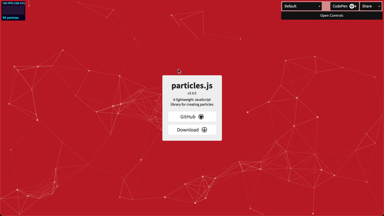 What is particle.js?