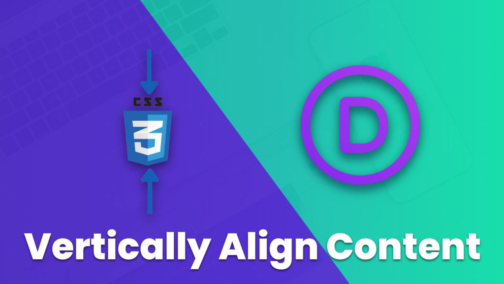 How to vertically align text & images in Divi