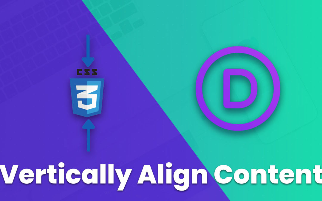 How to vertically align text & images in Divi