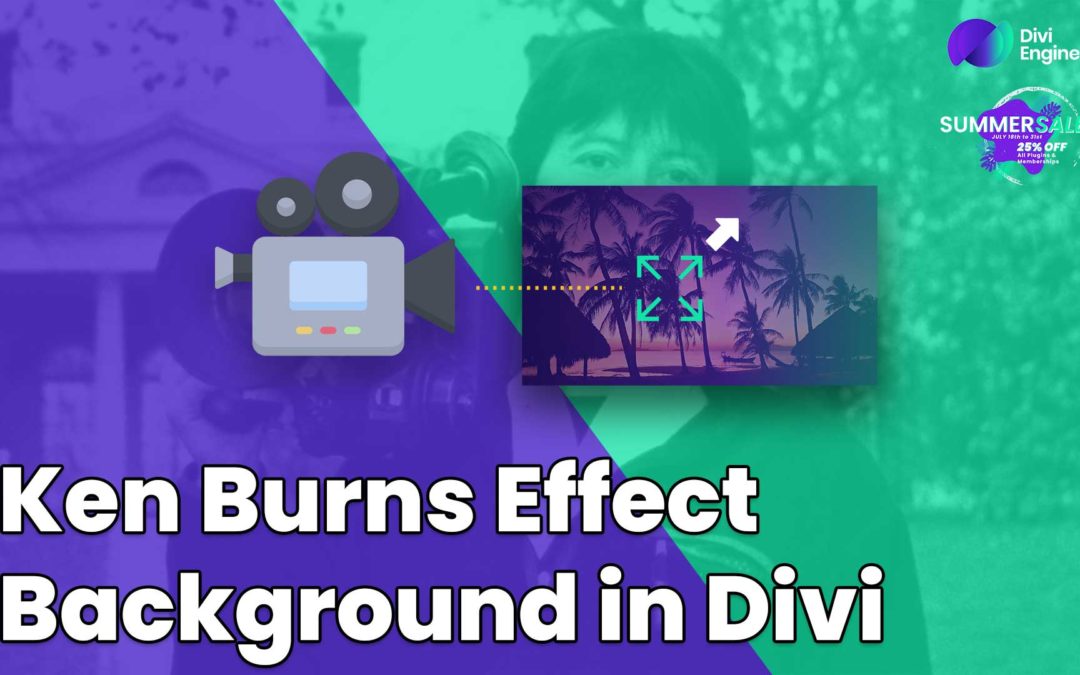 How to add a Ken Burns effect in Divi (without a plugin)