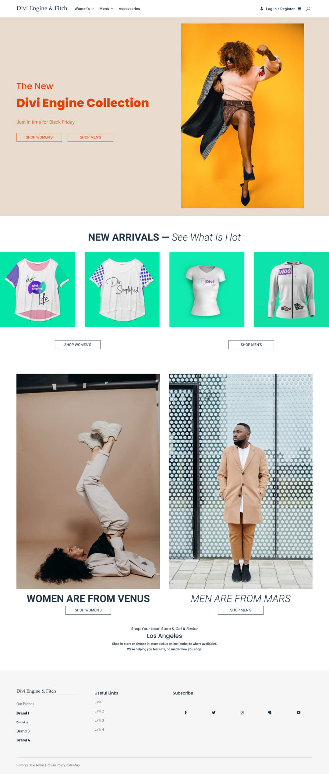 Clone any online store with Divi and WooCommerce