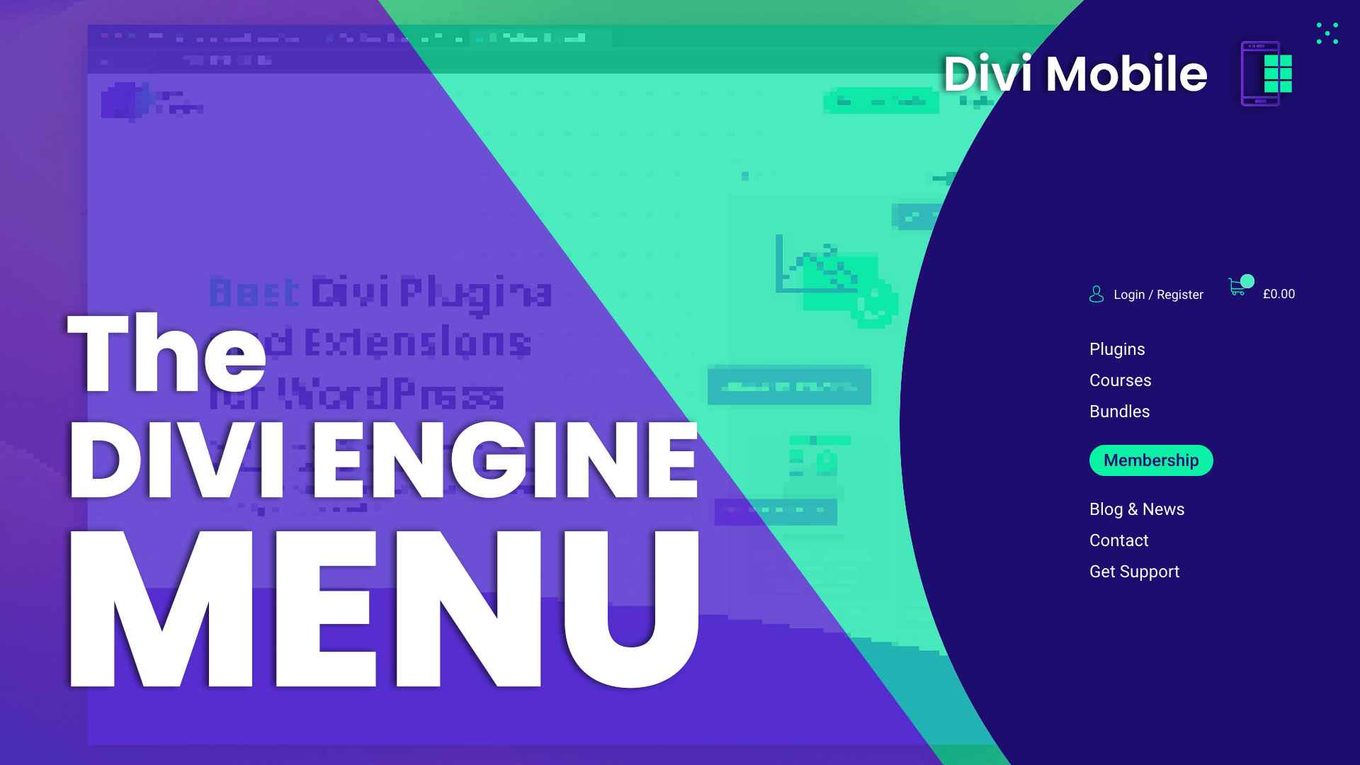 Divi Engine Plugin Tutorial: Re-creating the Divi Engine Menu with Custom Login & Cart Shortcodes
