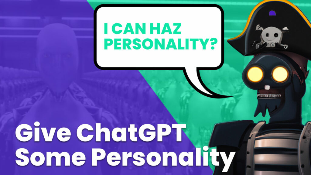 Crafting a ChatGPT Persona