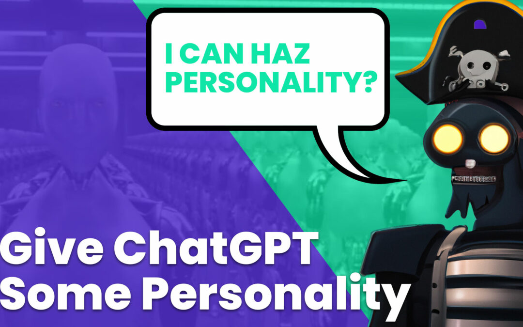 Crafting an AI Persona for ChatGPT to get better responses