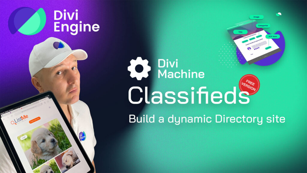 Free Divi Course - Divi Machine Classifieds
