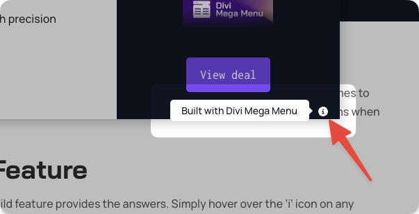 See what Divi Engine plugin was used for our site features.