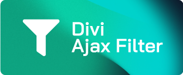 Divi Ajax Filter