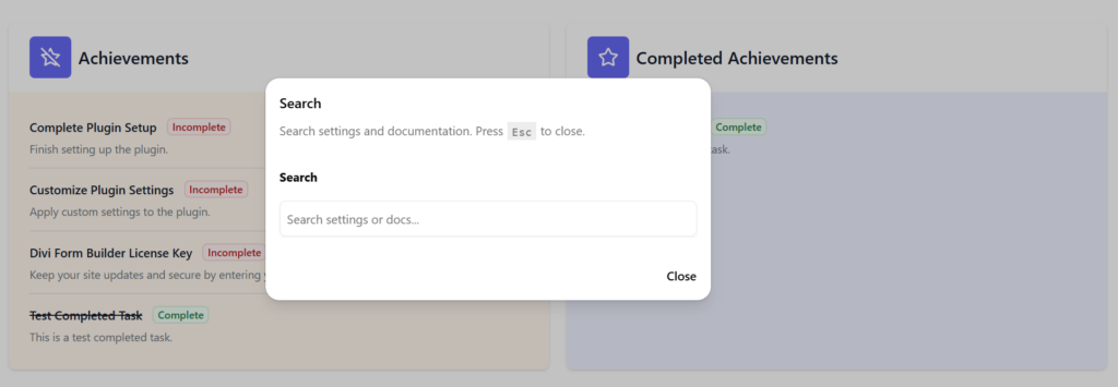 Divi Engine settings framework for Divi 5