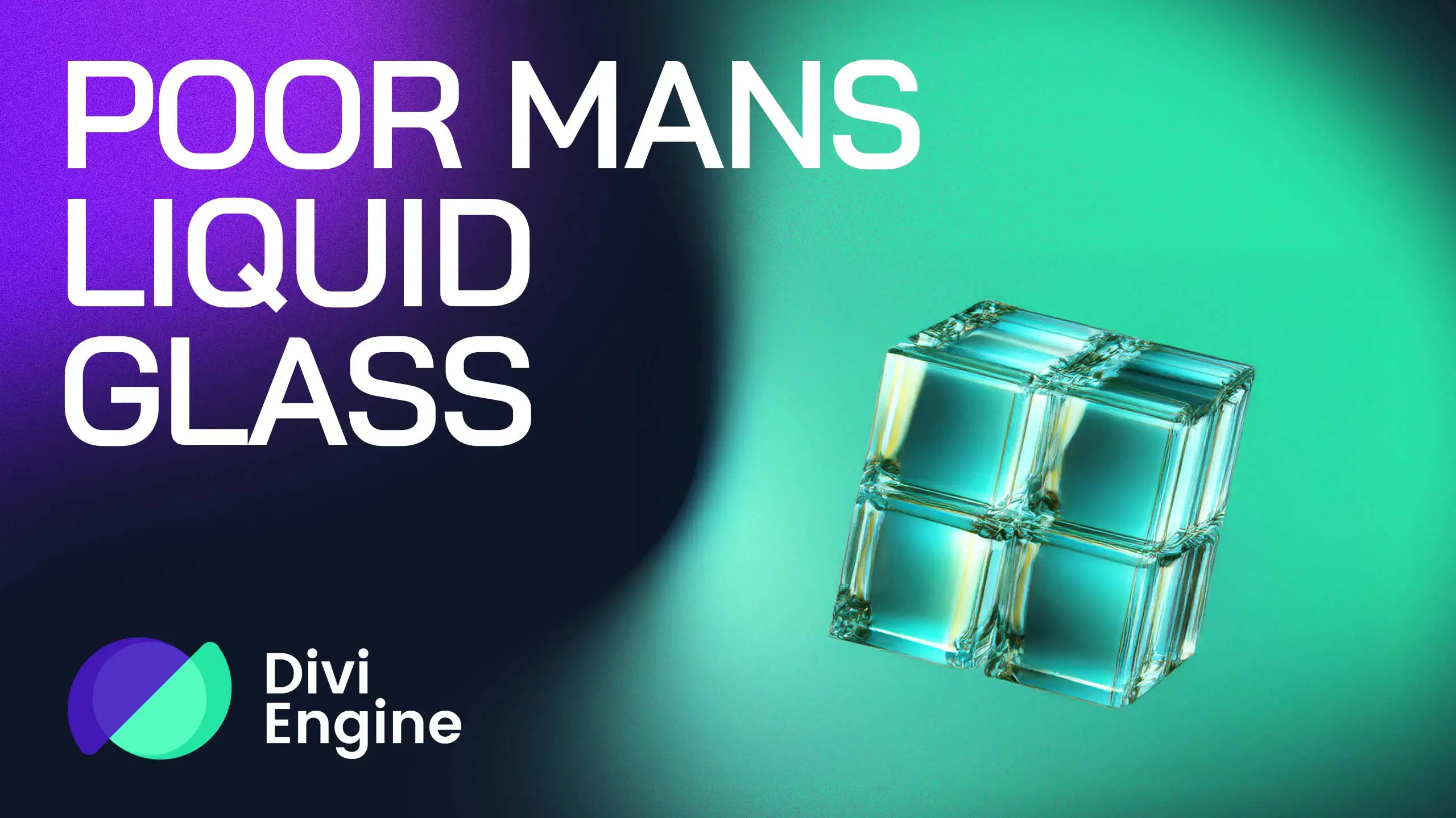 How to Recreate the Apple Liquid Glass UI in Divi with Just CSS & SVG [Easy-mode]