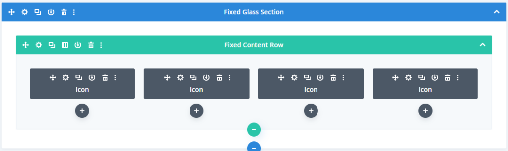 Fixed Glass Targets in Divi